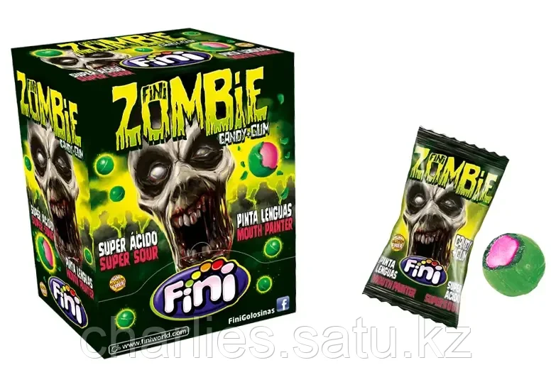 Жвачка fini Zombie пакет 80гр
