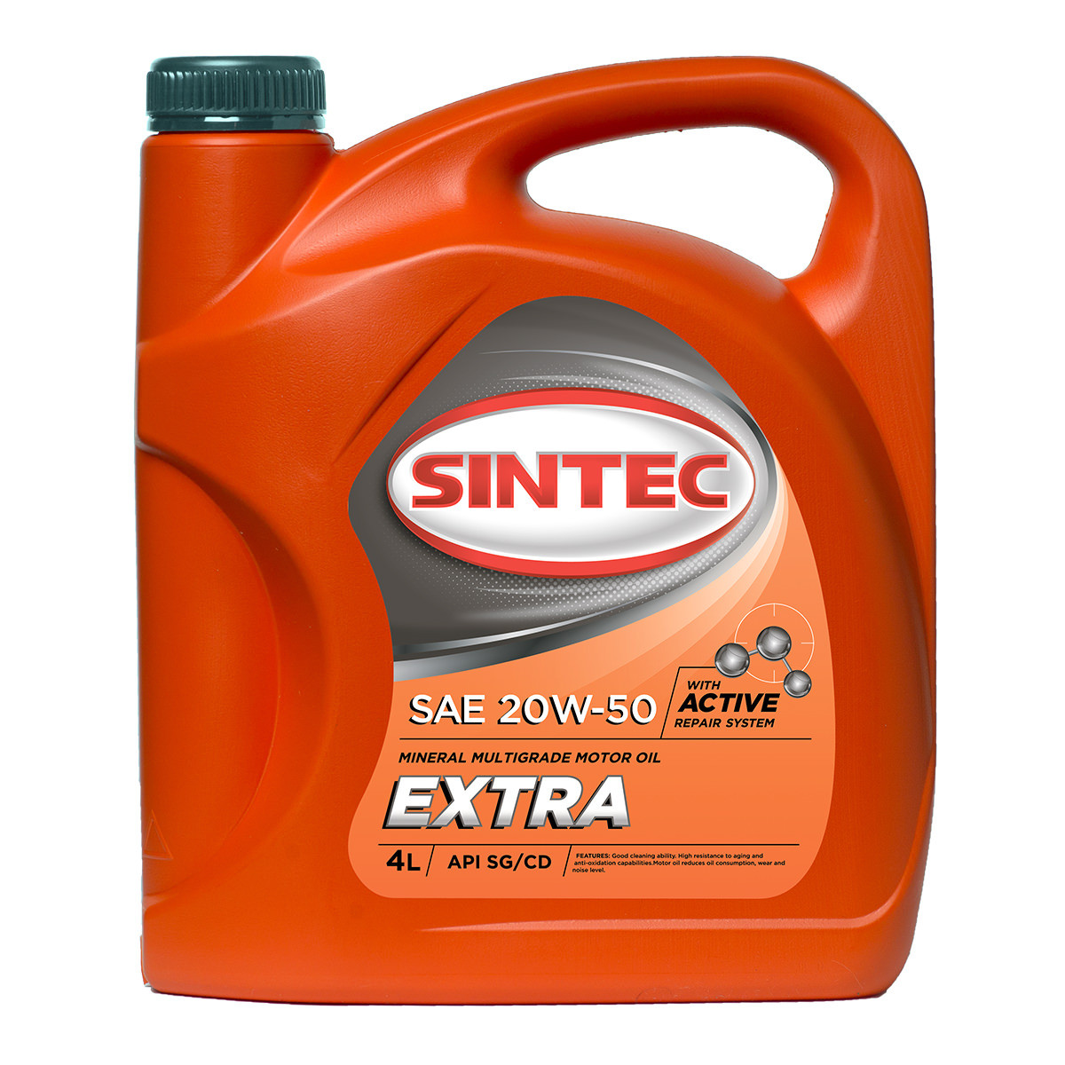 SINTEC EXTRA SAE 20W-50, API SG/CD, 4л - фото 1 - id-p102373551