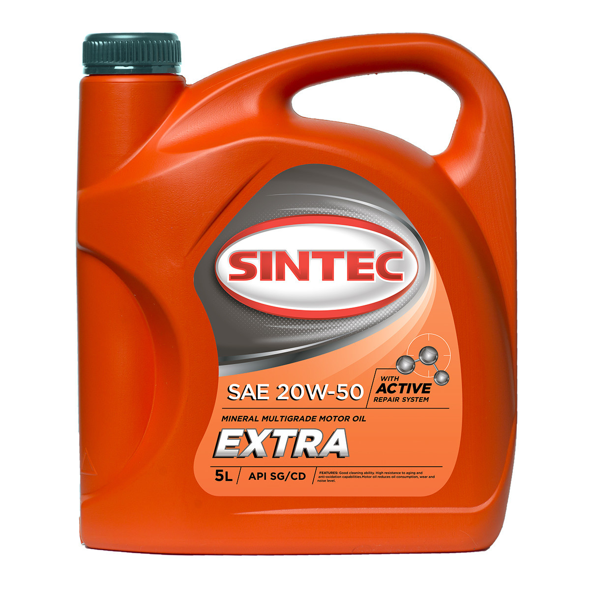 SINTEC EXTRA SAE 20W-50, API SG/CD, 5л - фото 1 - id-p102373697