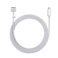 Кабель Type-C - Magsafe 2 ( T-SHAPE ) 65w для зарядки ноутбука Air Pro Gan зарядкой