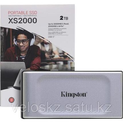 Жесткий диск внешн. SSD 2000GB Kingston SXS2000/2000G серый, фото 2