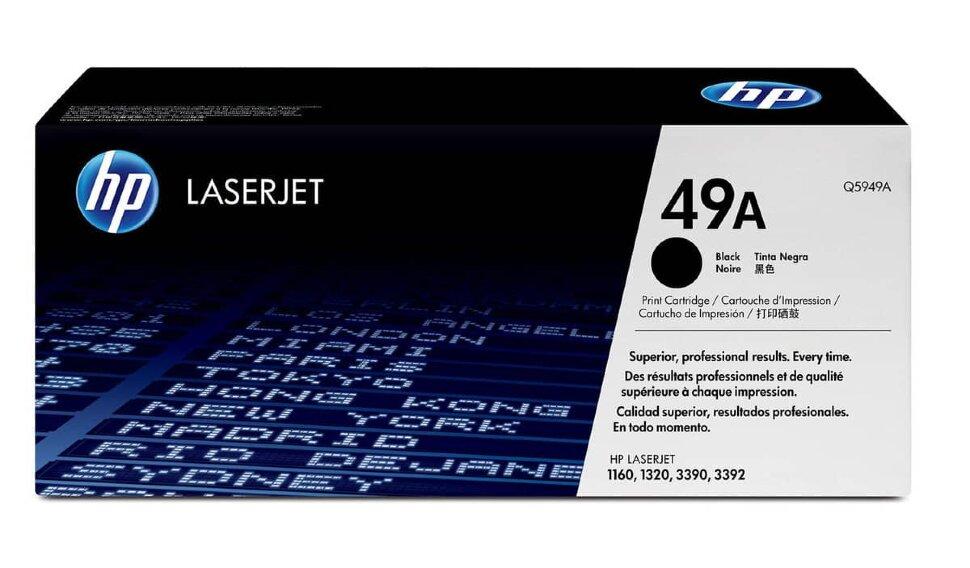 Картридж HP Q5949A (49A) для LaserJet 1160/1320/3390/3392 - фото 1 - id-p65500249