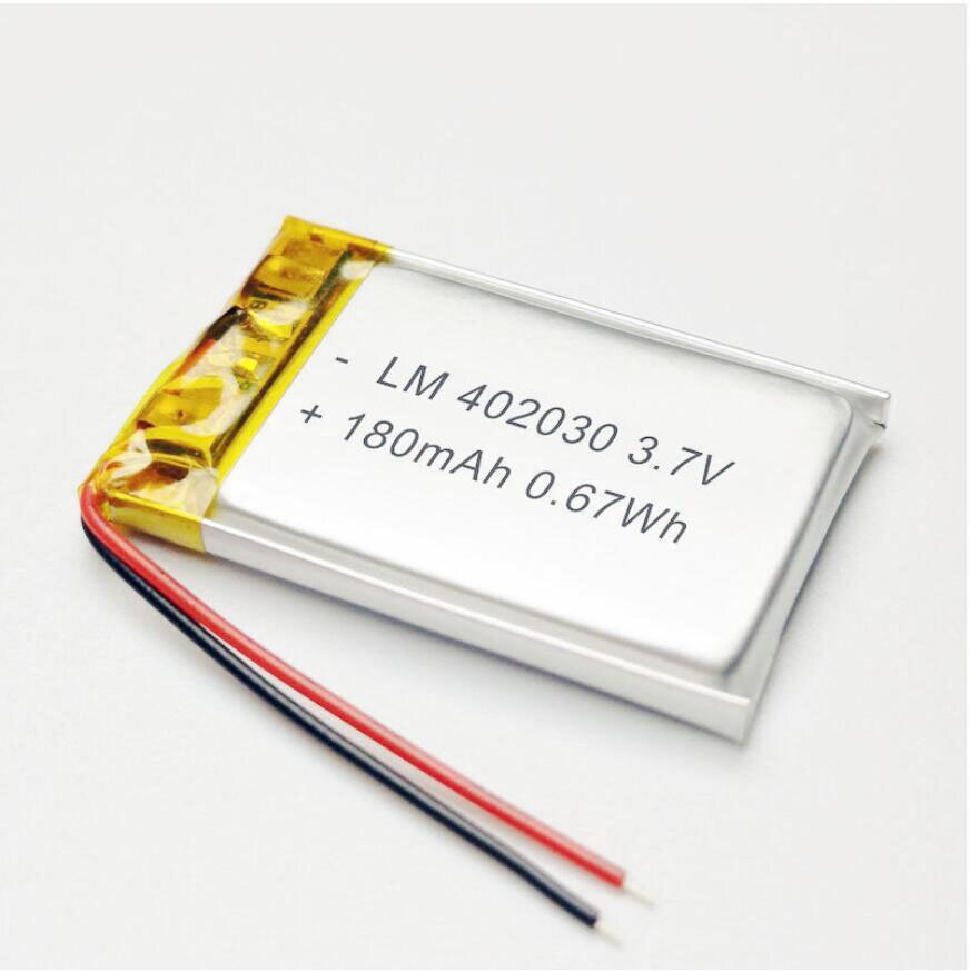 Аккумулятор (батарея) 402030 180mAh 3,7v (30х20х4 мм)