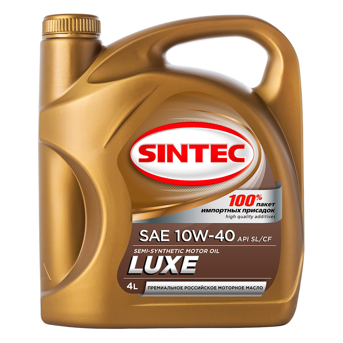 SINTEC LUXE SAE 10W-40, API SL/CF, 4л - фото 1 - id-p102388048