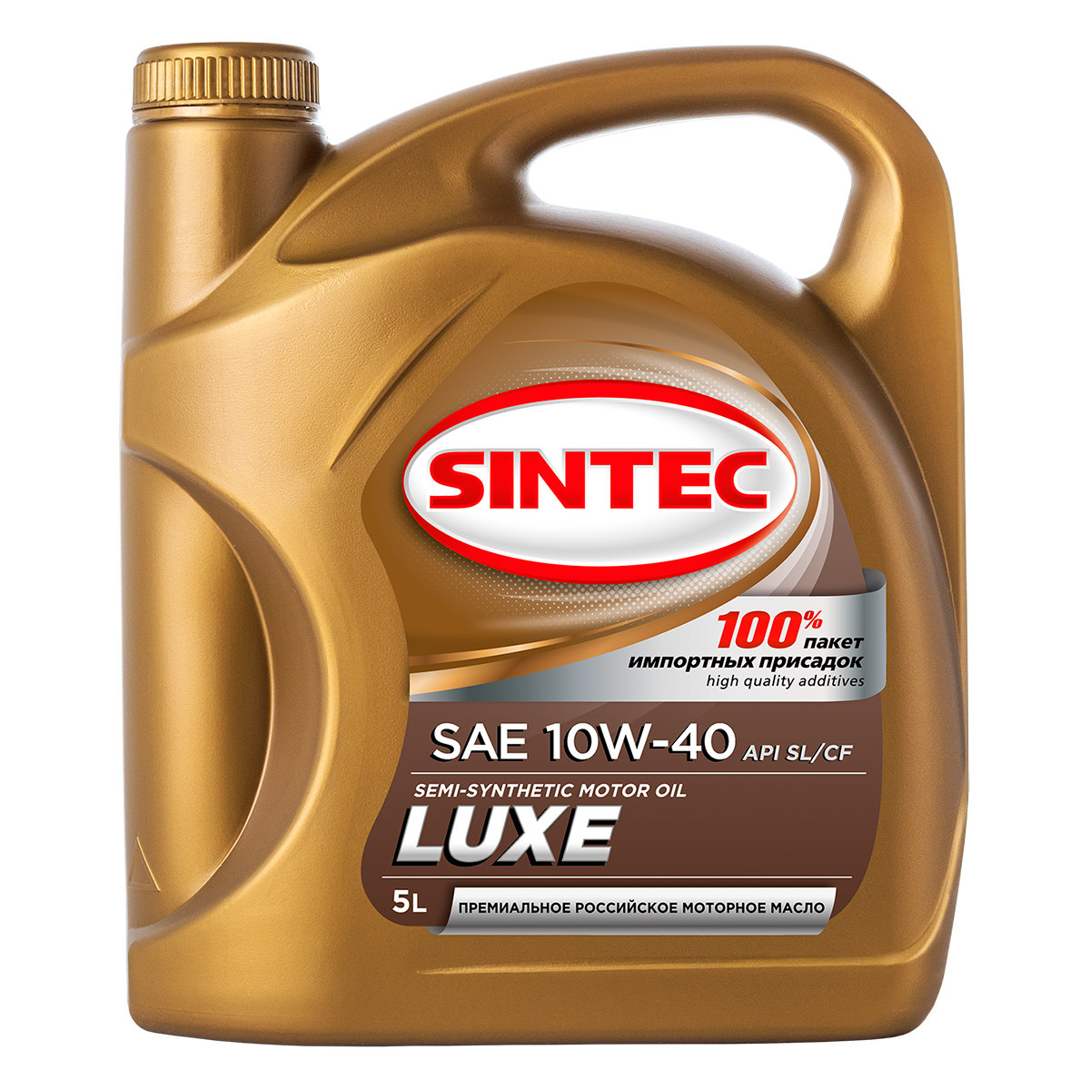 SINTEC LUXE SAE 10W-40, API SL/CF, 5л - фото 1 - id-p102388051