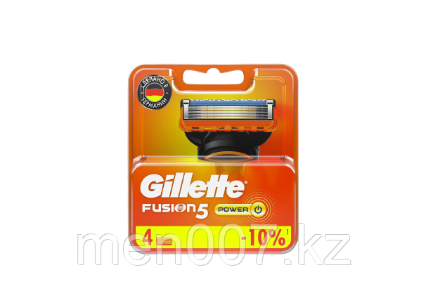 Gillette Fusion 5 Power (4 кассеты) Германия
