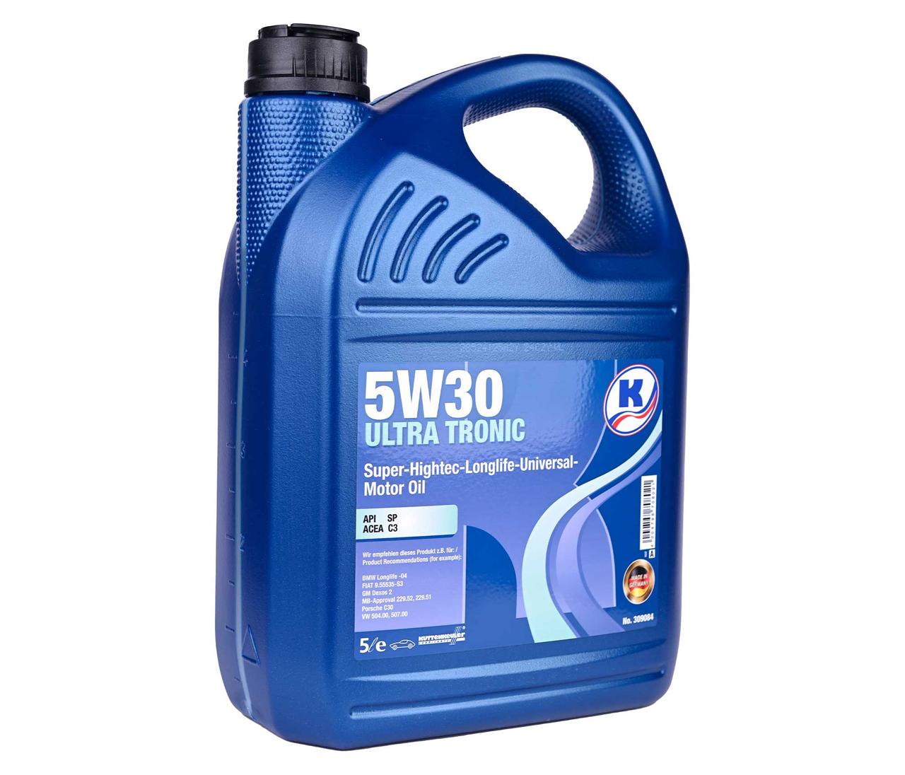 Моторное масло Kuttenkeuler ULTRA TRONIC SAE 5W-30 5л