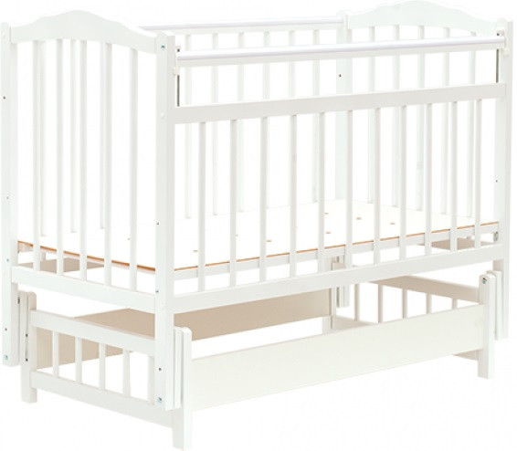 Кровать детская Bambini Классик M 01.10.11 Белый - фото 1 - id-p102389984