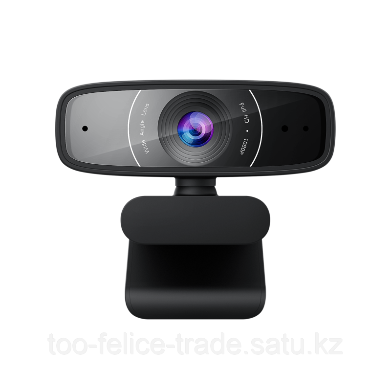 Веб-камера ASUS WEBCAM C3/FHD/USB/1080/30 кадров/двойной микрофон, 90YH0340-B2UA00 - фото 1 - id-p102390560
