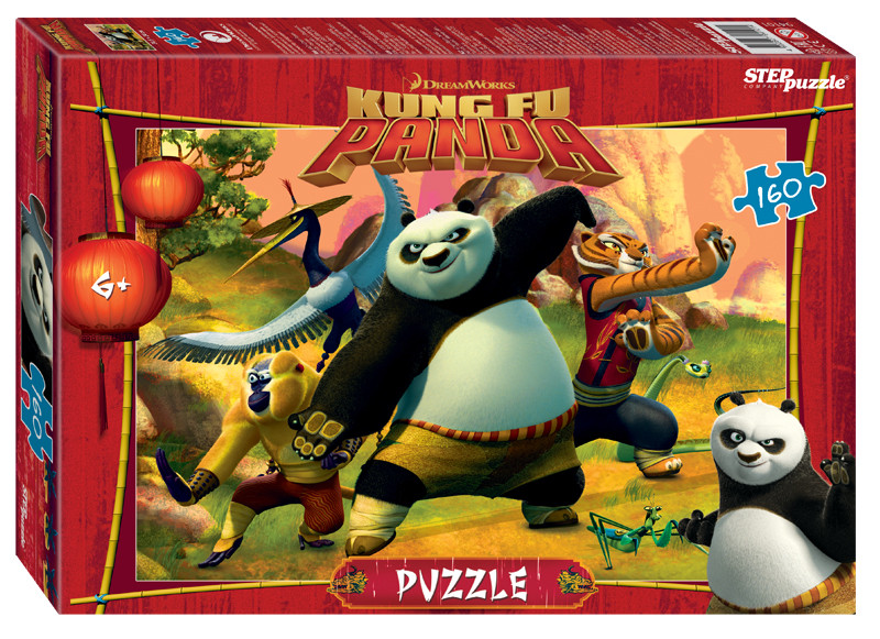 Мозаика puzzle 160 Кунг-фу Панда (DreamWorks, Мульти)