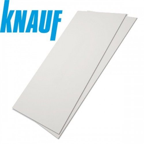 Гипсокартон потолочный ГКЛ Knauf 1200*2500*9,5 мм