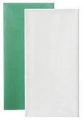 Клеенка подкладная с ПВХ покрытием 1,0 м х 25 м - цвет: зелёны