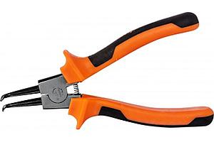 Щипцы для стопорных колец «загнутый разжим», 180 мм 440407