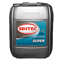 SINTEC SUPER SAE 15W-40, API SG/CD, 20л