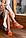 Оранжевые вязаные женские сандалии, фото 2