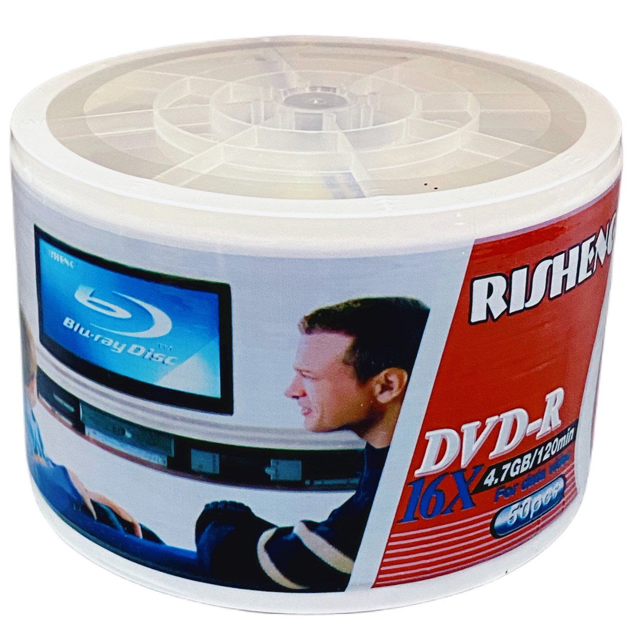 Диск Risheng DVD-R Printable 4.7GB 16, 1шт - фото 1 - id-p102393701