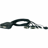 ATEN 2 PORT USB DVI KVM SWITCH аксессуар для сервера (CS22D-AT)