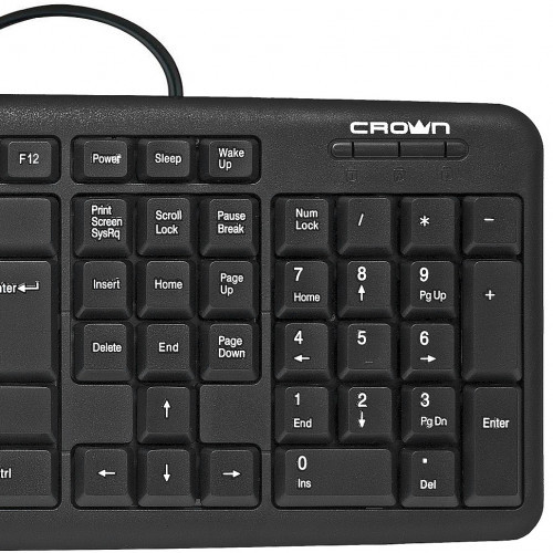 CROWN micro CMK-F02B клавиатура (CMK-F02B) - фото 4 - id-p102398314