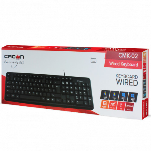 CROWN micro CMK-02 клавиатура (CMK-02) - фото 5 - id-p102398316