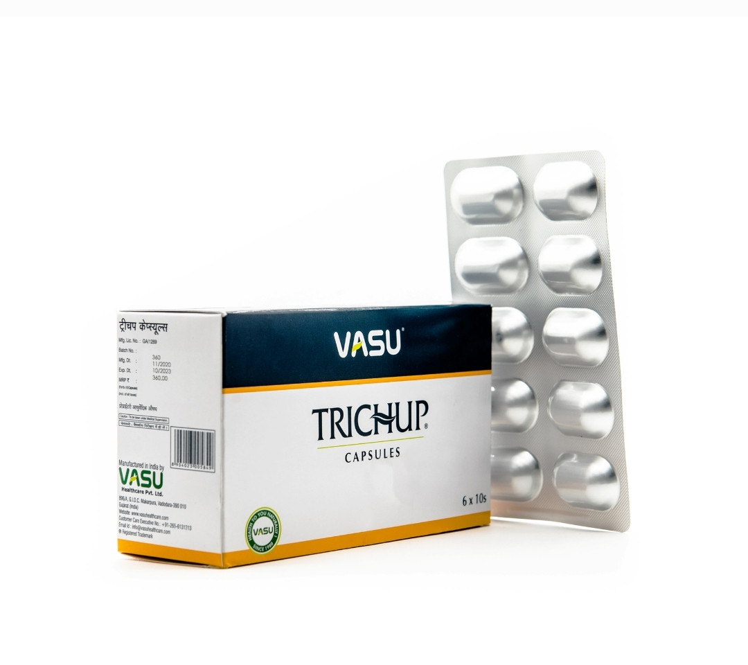 Vasu / Капсулы против выпадения волос Trichup (Тричуп), 60 шт - фото 1 - id-p102398573