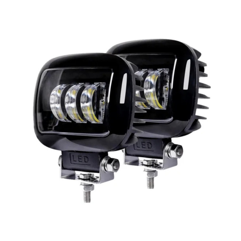 Светодиодныя LED фара 30 вт линзованная