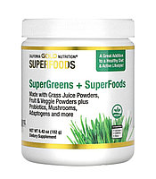 California gold nutrition SUPERFOODS, суперзелень и суперфуды, 182 г (6,42 унции)