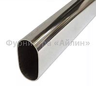 Труба овальная хромированная 0,7мм