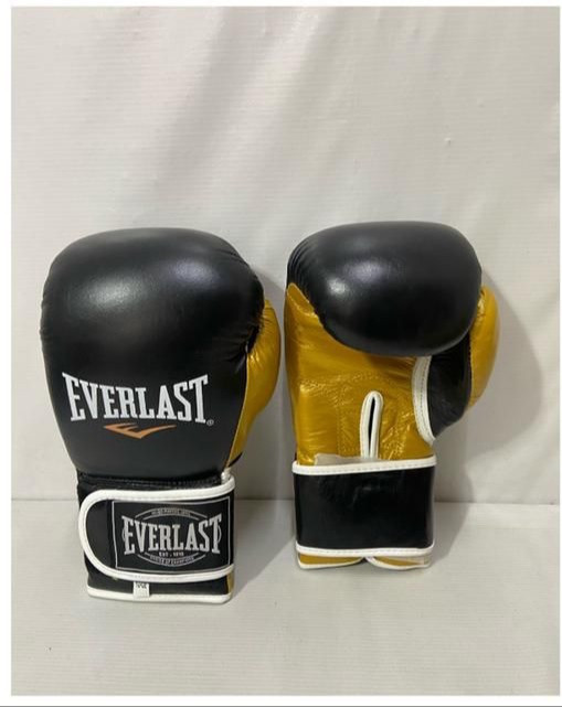 Боксерские перчатки Everlast ( натуральная кожа ) - фото 1 - id-p102401140