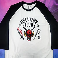 Лонгслив Клуб Адского Пламени - Очень странные дела (Hellfire Club, Stranger things), фото 3
