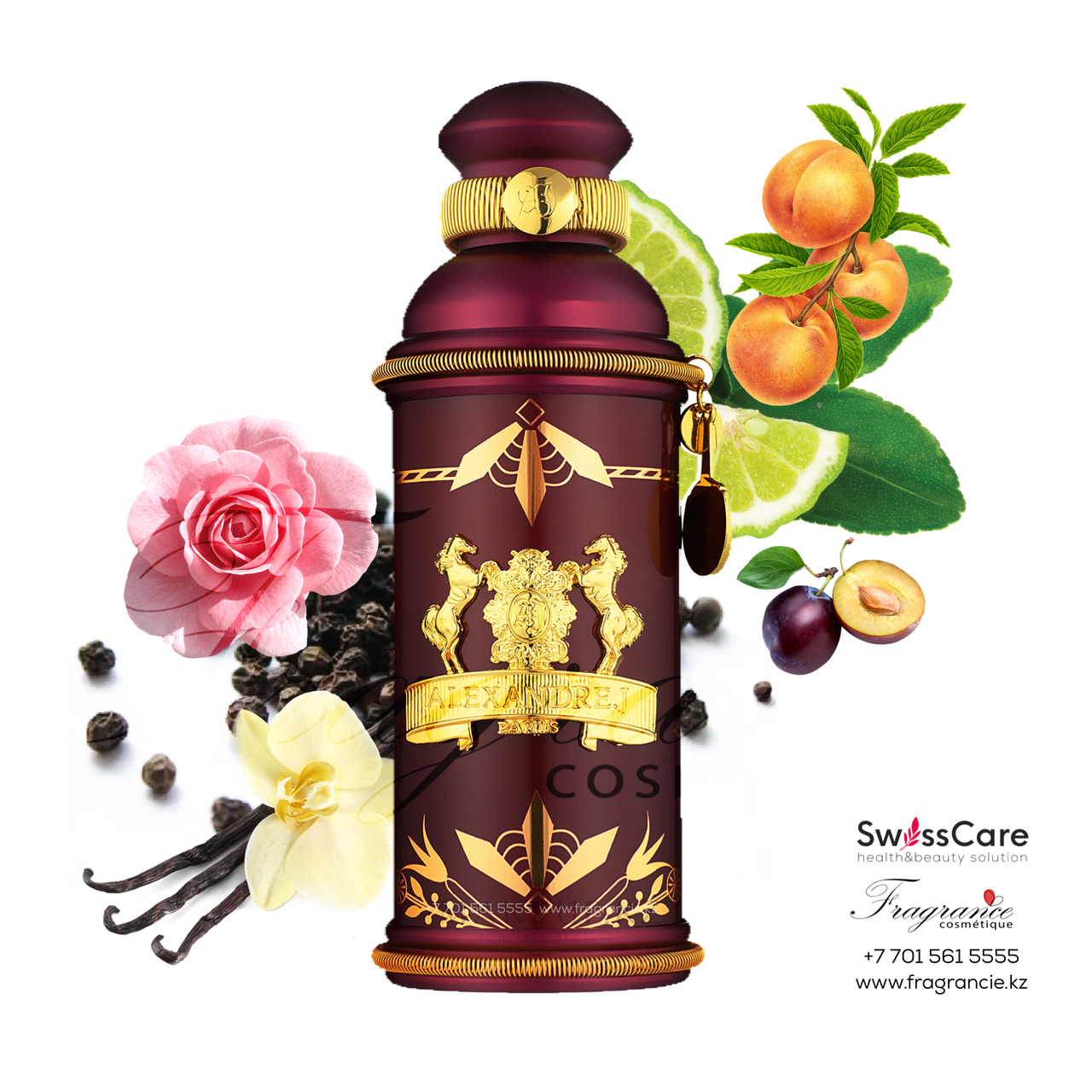 Парфюм Alexandre J Rose Alba 100ml (Оригинал-Франция)