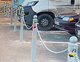 Ограждения для парковки с цепью, фото 7