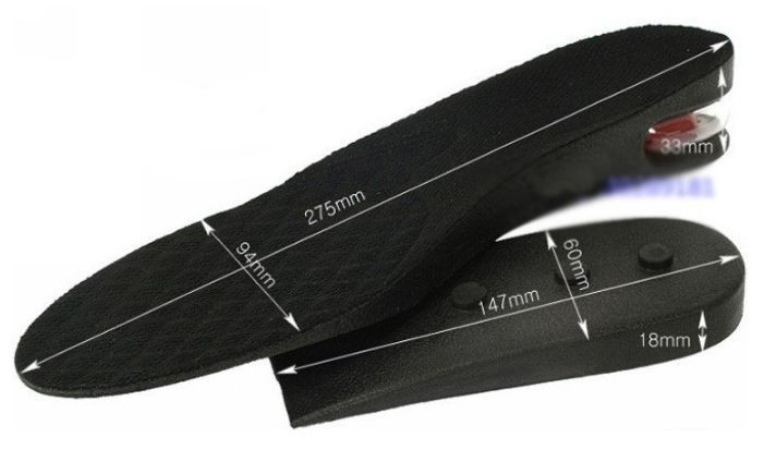 Стельки для роста 7 см GrowStep Air, на воздушной подушке до 42 размера - фото 4 - id-p102408594