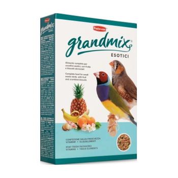 Padovan GrandMix ESOTICI комплексный корм для экзотических птиц, 400г