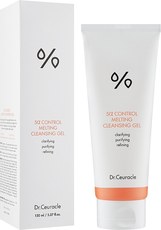 Гель-масло для очищения жирной кожи Dr.Ceuracle 5α Control Melting Cleansing Gel