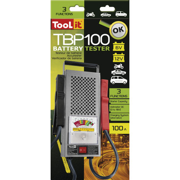 Нагрузочная вилка (тестер) для аккумулятора TBP 100 GYS (Франция) - фото 2 - id-p77068283