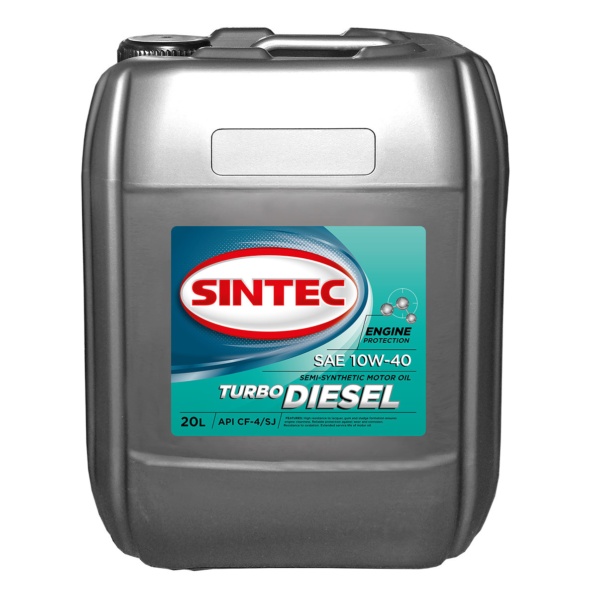 SINTEC Turbo Diesel SAE 10W-40, API CF-4/CF/SJ, 20л - фото 1 - id-p102411110