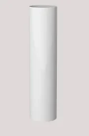 Giza труба водосточная 85 мм, цвет белый - фото 1 - id-p102411967