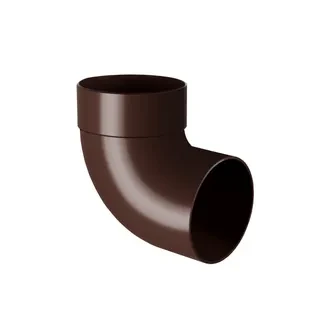 Rainway колено трубы одномуфтовое 87°, цвет коричневый - фото 1 - id-p102412437