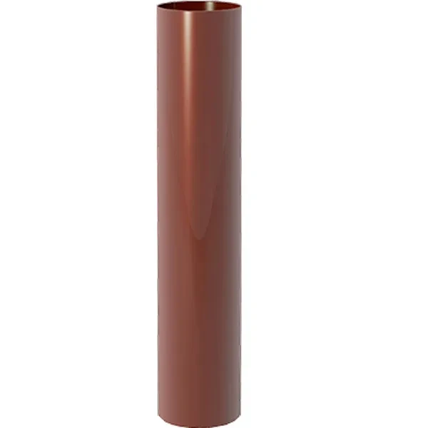 Giza труба водосточная 85 мм, цвет коричневый - фото 1 - id-p102412463