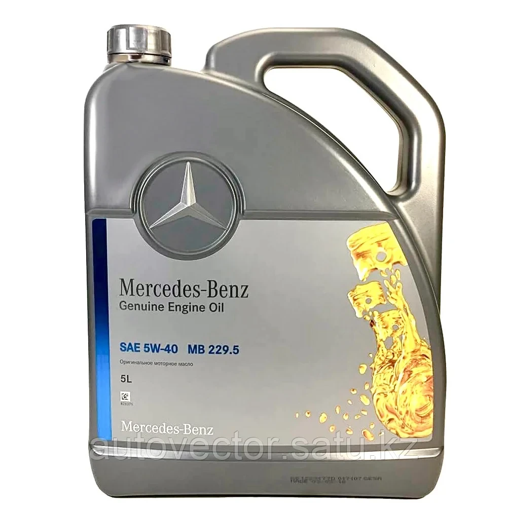 Моторное масло Mercedes Benz 5W-40 229.5 5л - фото 1 - id-p102413234