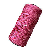 Пряжа полиэфирная 1,5 мм розовый