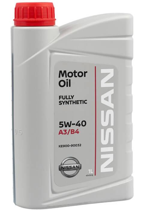 МОТОРНОЕ МАСЛО NISSAN FULLY SYNTHETIC 5W40 1л