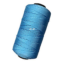 Пряжа полиэфирная 1,5 мм голубой