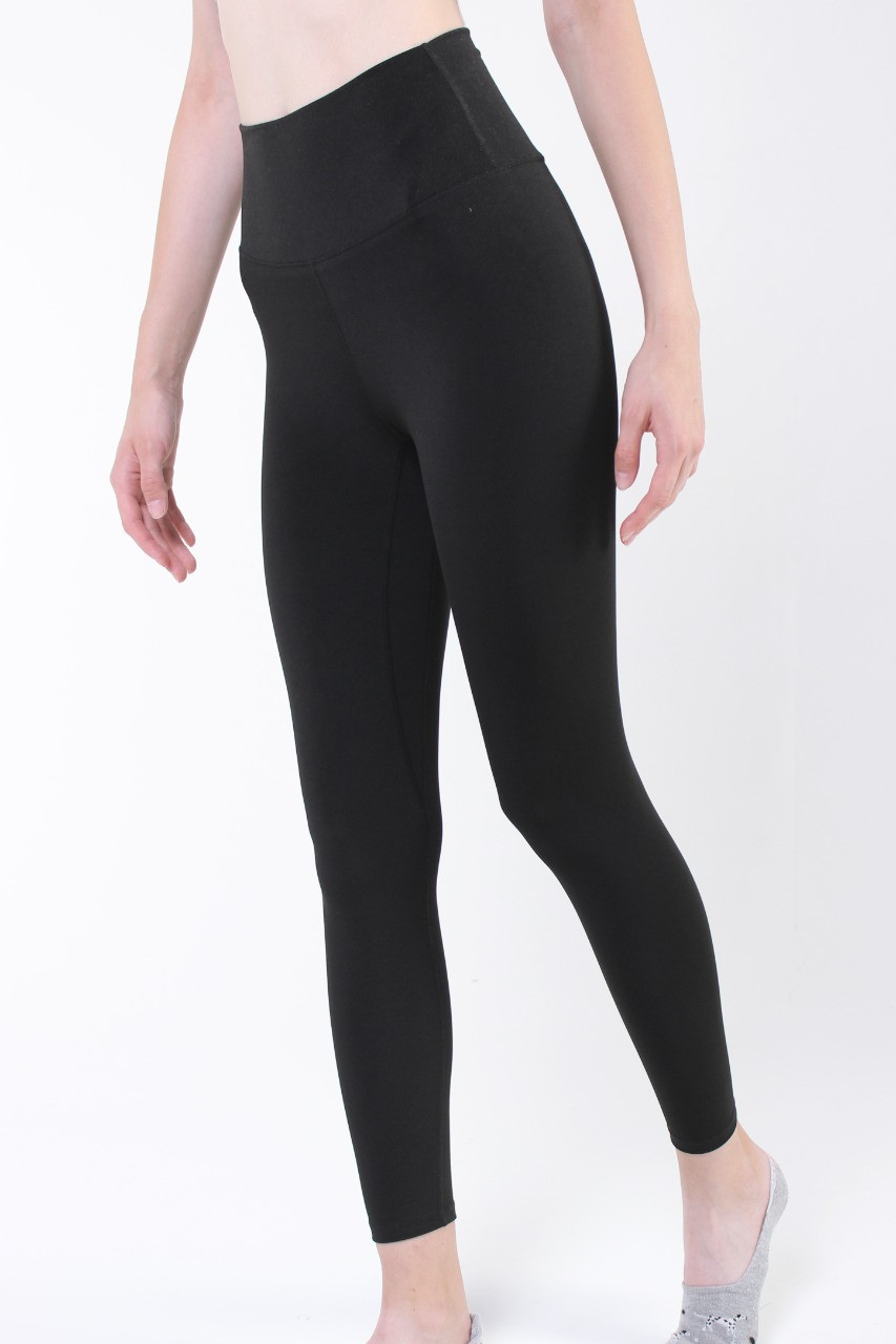 лосины Женские спортивные легинсы (лосины) из бифлекса с сетчатыми лампасами  купить оптом