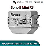 SONOFF MINI R3 16A Smart Switch без нейтрального провода с S-MATE работает c Alice, фото 4