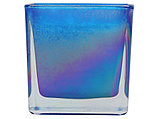 Свеча парафиновая парфюмированная в стекле Palo, синяя, фото 2