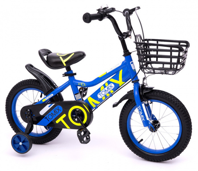 Велосипед детский Tomix JUNIOR CAPTAIN 14, синий - фото 1 - id-p102420709