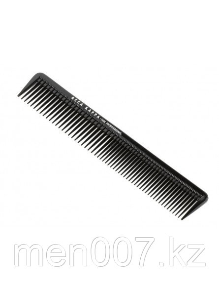 Acca Kappa, расческа для укладки волос, длина 18,5см (черный цвет)