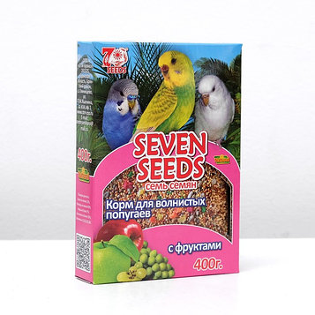 Seven Seeds Корм для волнистых попугаев с фруктами