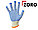 Перчатки рабочие х/б синтетические ПВХ трикотажные Капкан хозяйственные вязанные PHB3, фото 5